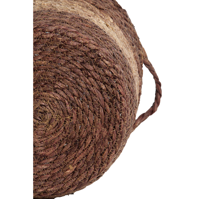 Light & Living - Mand KILKEE - Ø40x40cm - Bruin - Set van 3