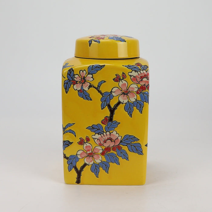 Fine Asianliving Chinese Gemberpot Porselein Geel