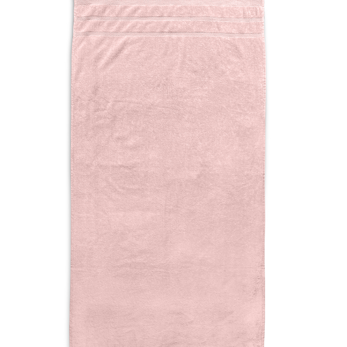 LINNICKVelours Badlaken Katoen 70x140cm - light pink - 2X
