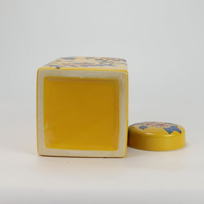 Fine Asianliving Chinese Gemberpot Porselein Geel