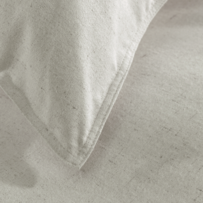 Heckett Lane Dekbedovertrek Flanel Franela - desert sand