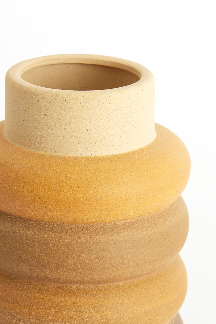 Light & Living - Vaas TRIORA - Ø23x32.5cm - Bruin