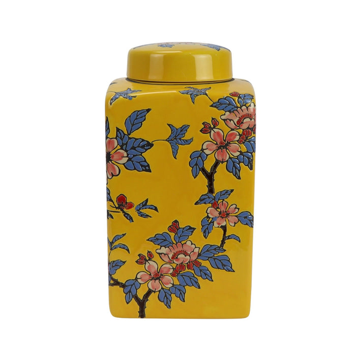 Fine Asianliving Chinese Gemberpot Porselein Geel