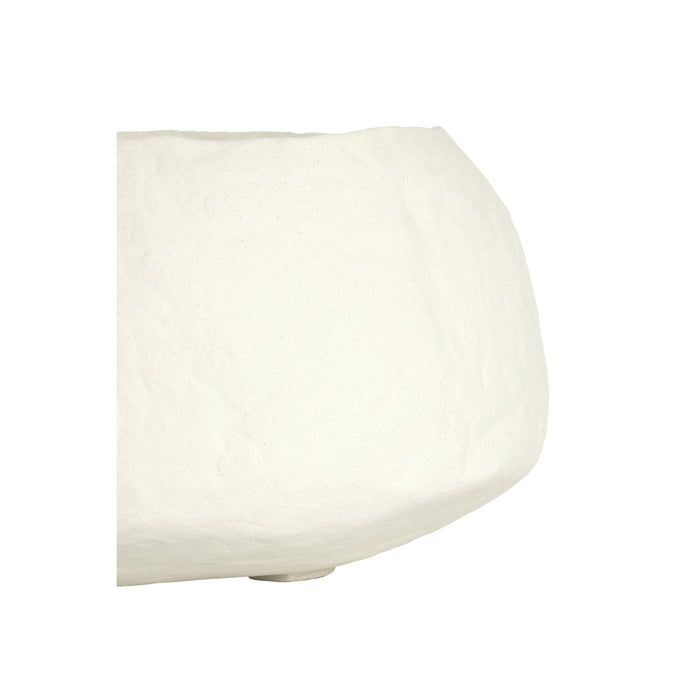 Light & Living - Vaas TINGRI - Ø39x21cm - Wit