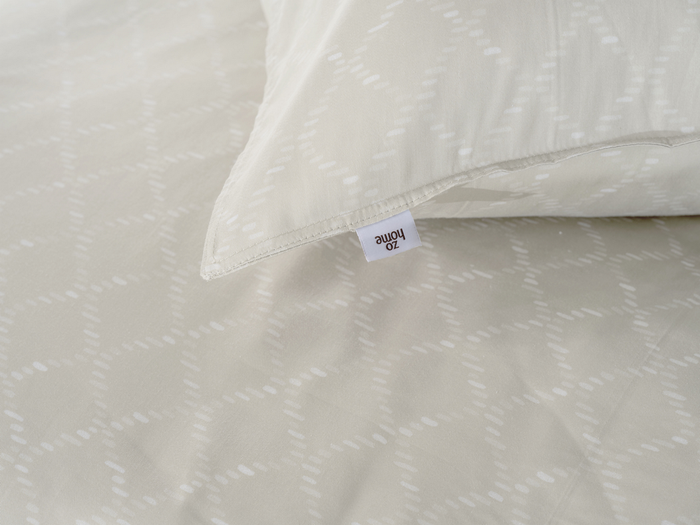 Zo Home Dekbedovertrek Katoen Satijn Linea di Satinado - off white