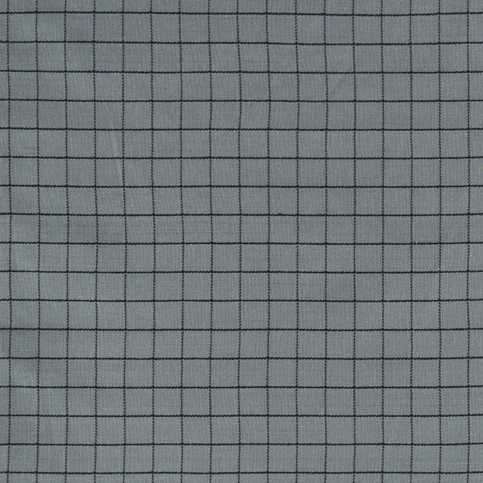 Krumble Theedoek met ruitpatroon klein - Katoen - Grijs - Set van 8