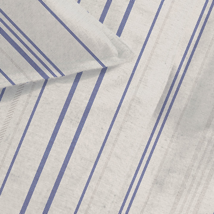 Heckett Lane Dekbedovertrek Flanel Mattia - grey