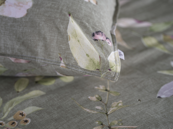 Zo Home Dekbedovertrek Katoen Sambuco - green