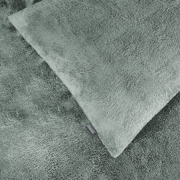 Eleganzzz Dekbedovertrek Teddy Pluche - jade