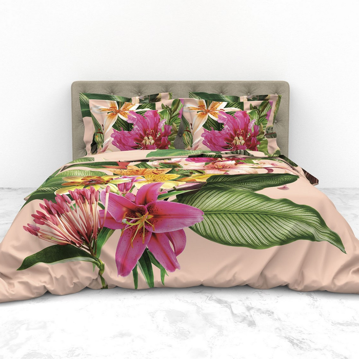 Heckett Lane Dekbedovertrek Katoen Satijn Reese - multi