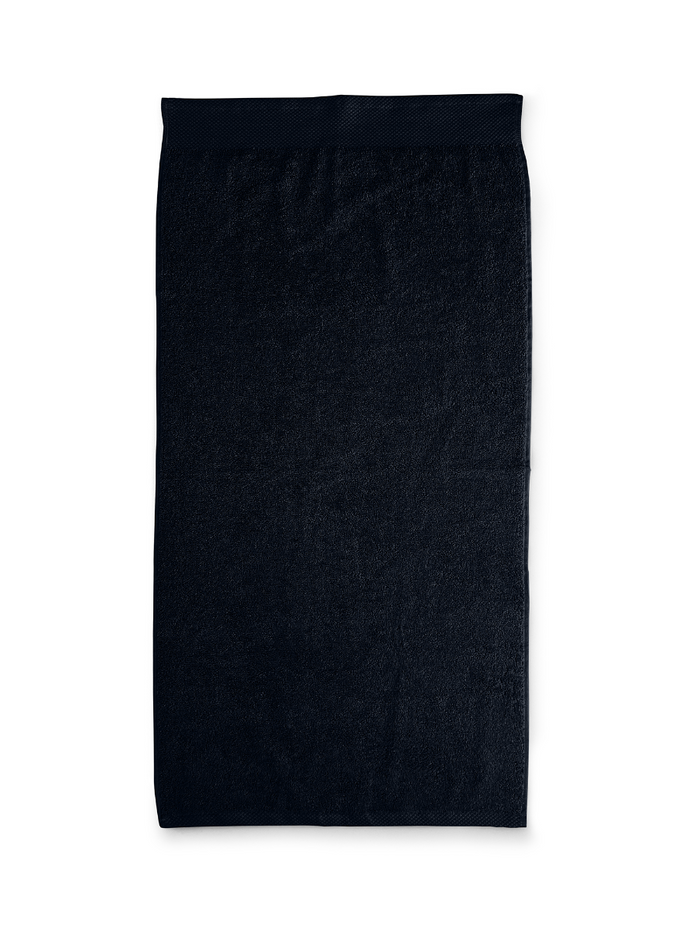 LINNICK Diamond Badstof Handdoek 50x100cm - black - set van 6