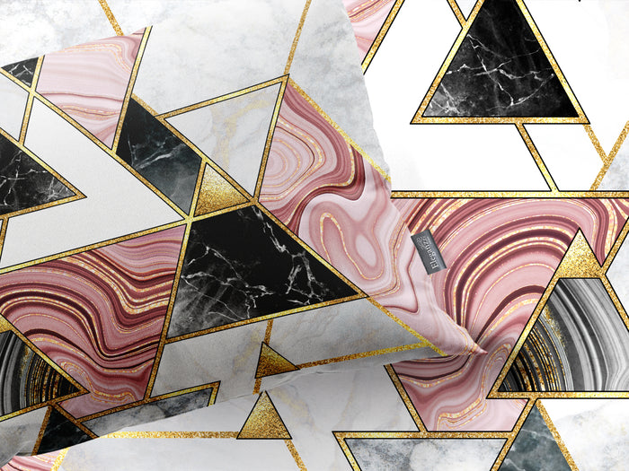 Eleganzzz Dekbedovertrek Micropercal Geometric - multi