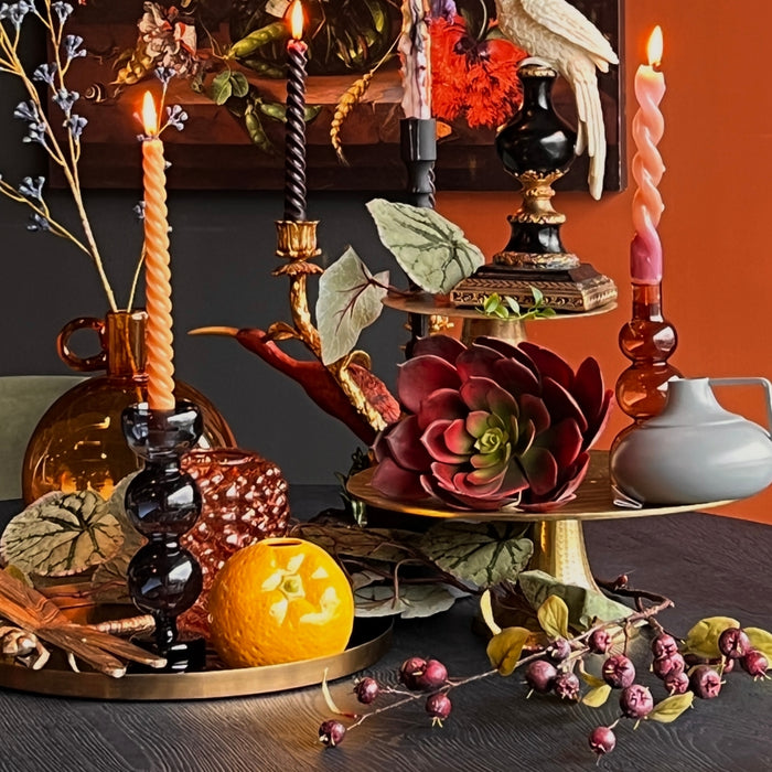 HD Collection Vaas Sinaasappel - - Keramiek - 11x10x11cm (BxHxD)