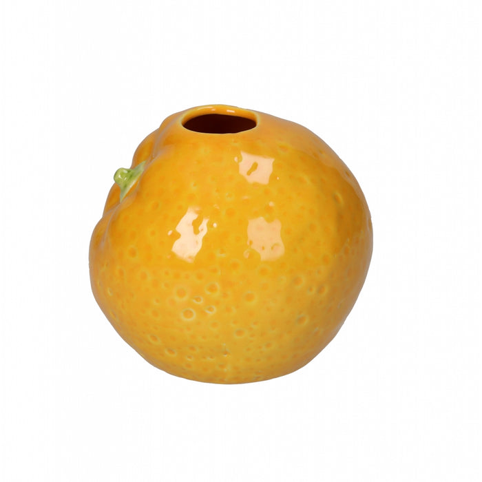 HD Collection Vaas Sinaasappel - - Keramiek - 11x10x11cm (BxHxD)