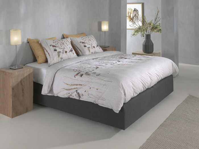 Zo Home Dekbedovertrek Katoen Terassaco - beige