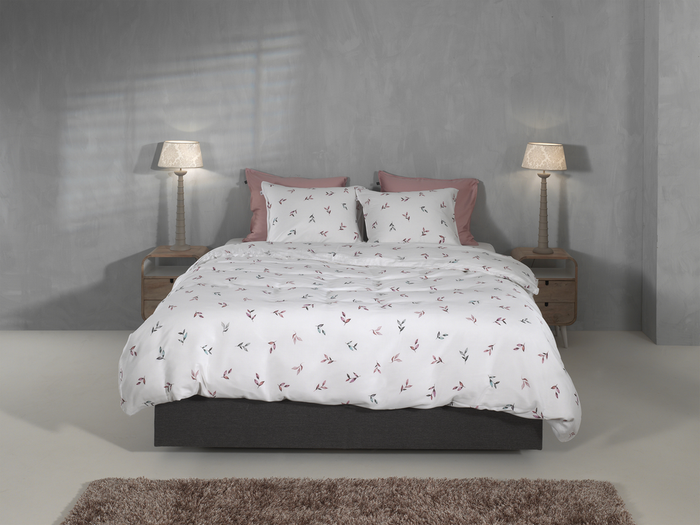 Zo Home Dekbedovertrek Katoen Satijn Sienna - white