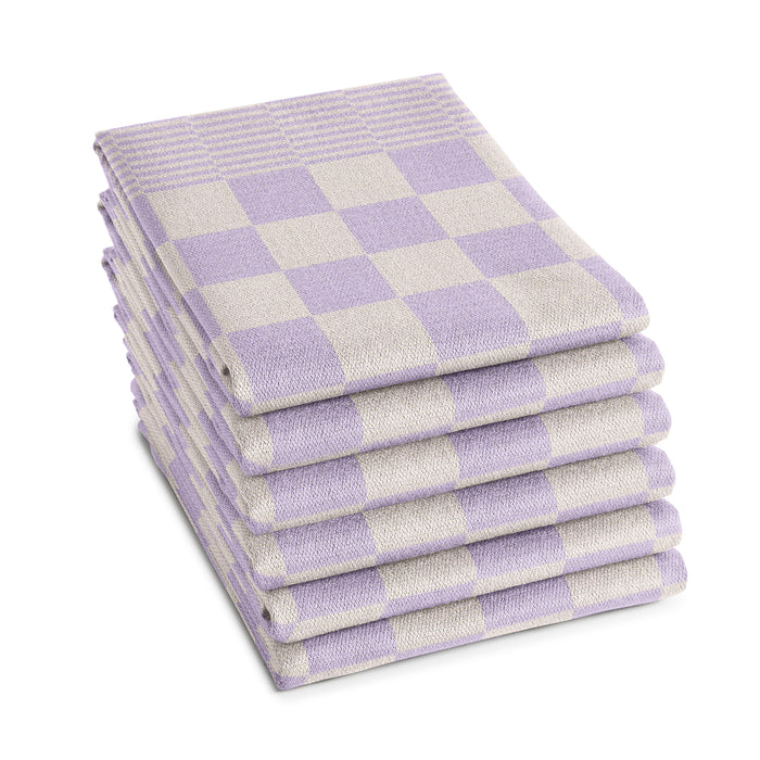 DDDDD theedoek Barbeque - 60x65cm - lila - 6 stuks