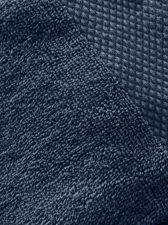 LINNICKBadstof Badlaken Katoen 70x140cm - denim - 2X