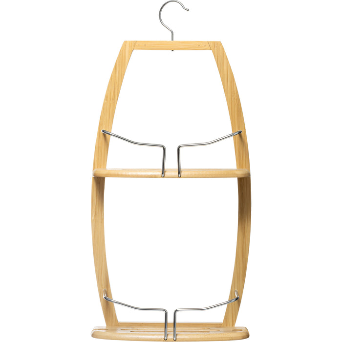 5Five Doucherekje - 2-laags - bamboe - met ophanghaak - 27 x 59 cm