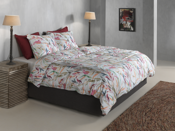 Zo Home Dekbedovertrekset Katoen Satijn Tia - green