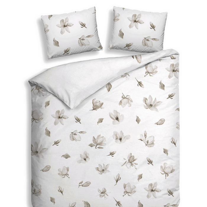 Heckett Lane Dekbedovertrek Katoen Clip-Sheared Rio - White