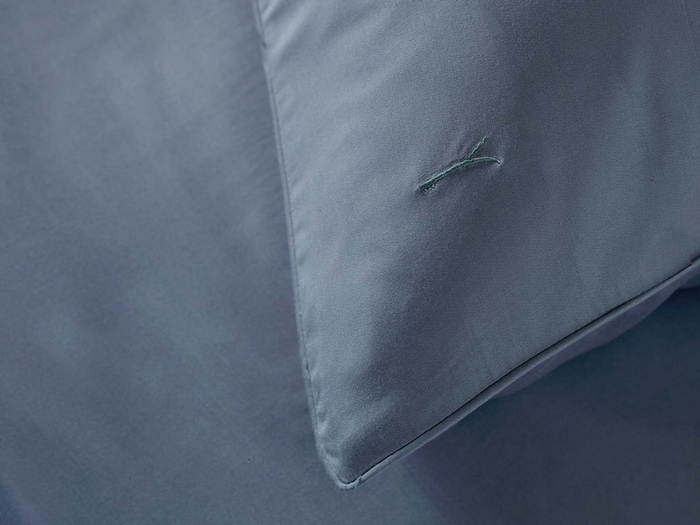 Yellow Dekbedovertrek Bamboo - ocean blue