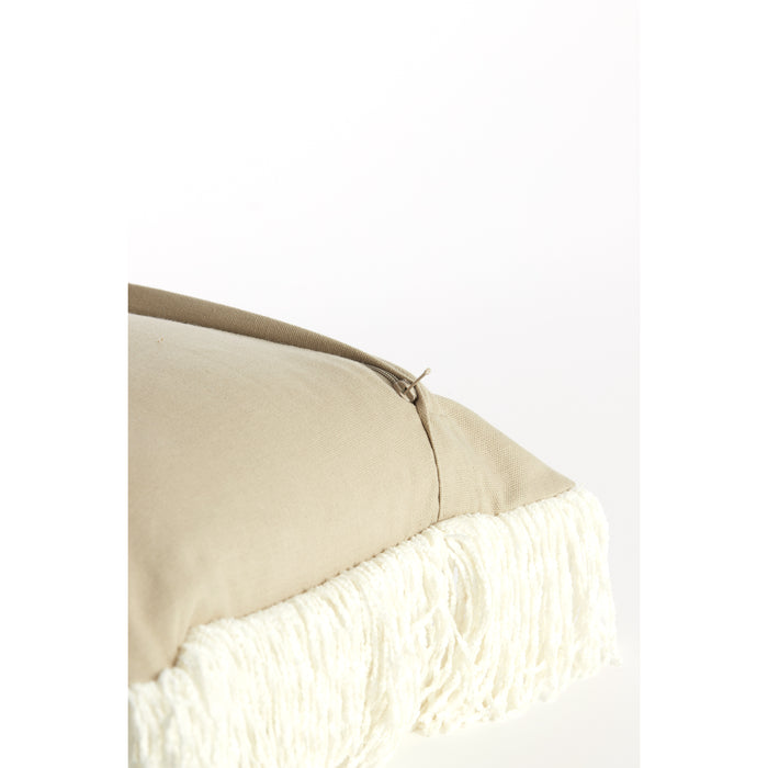 Light & Living - Kussen LUANI - 60x30x10cm - Wit