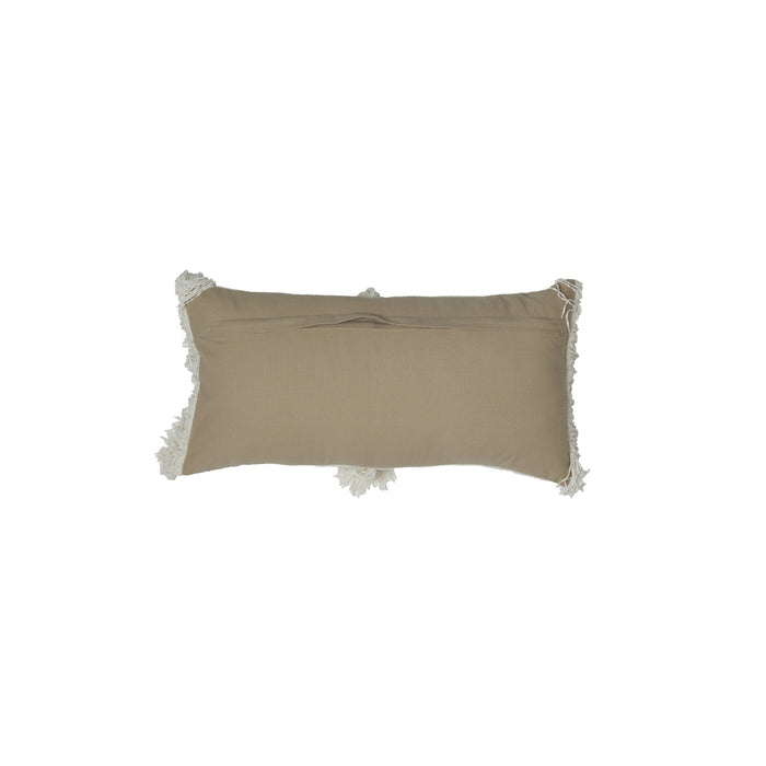 Light & Living - Kussen LUANI - 60x30x10cm - Wit