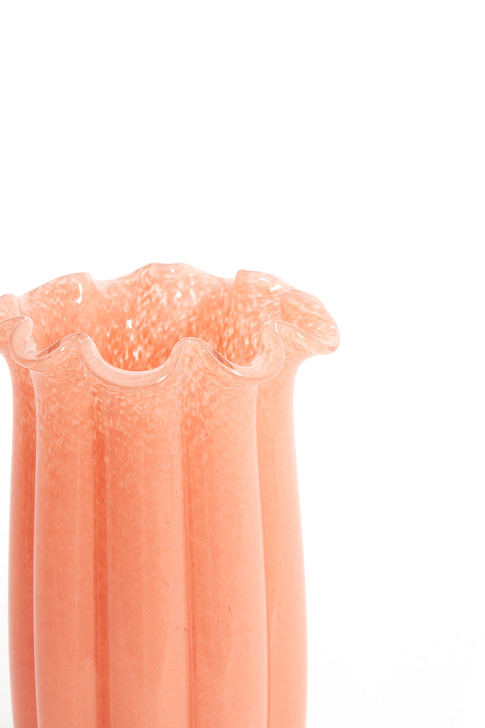 Light & Living - Vaas SEDONA - Ø16x27cm - Oranje