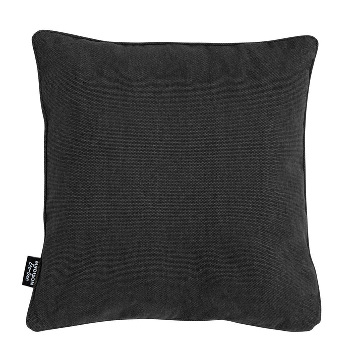 Madison - Sierkussen Black canvas eco+ - Ca. 50x50 cm - Set van 4