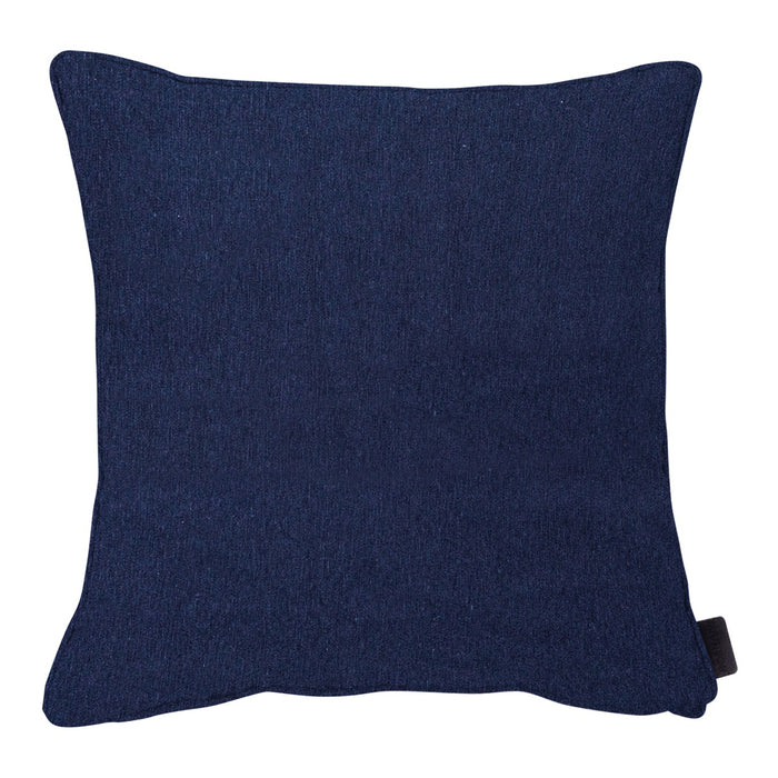 Madison - Sierkussen Panama indigo - Ca. 60x60 cm - Set van 4
