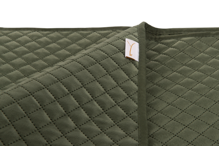 Yellow Bedsprei Victoria - army green