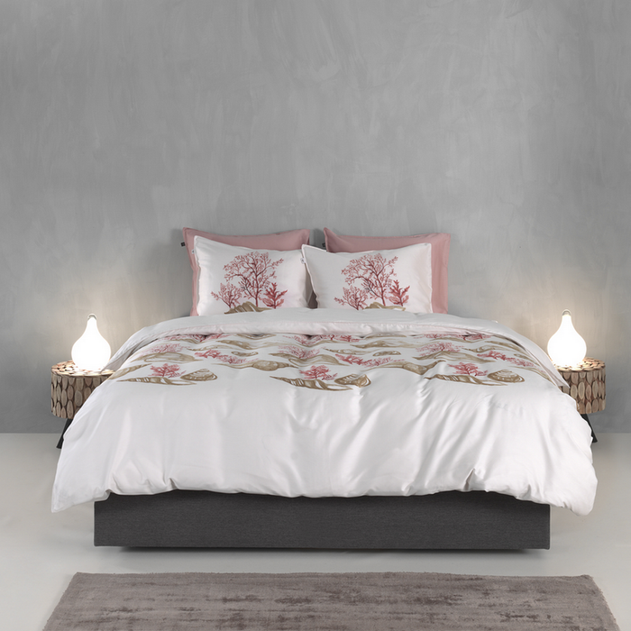 Zo Home Dekbedovertrek Katoen Satijn Guscio - beige