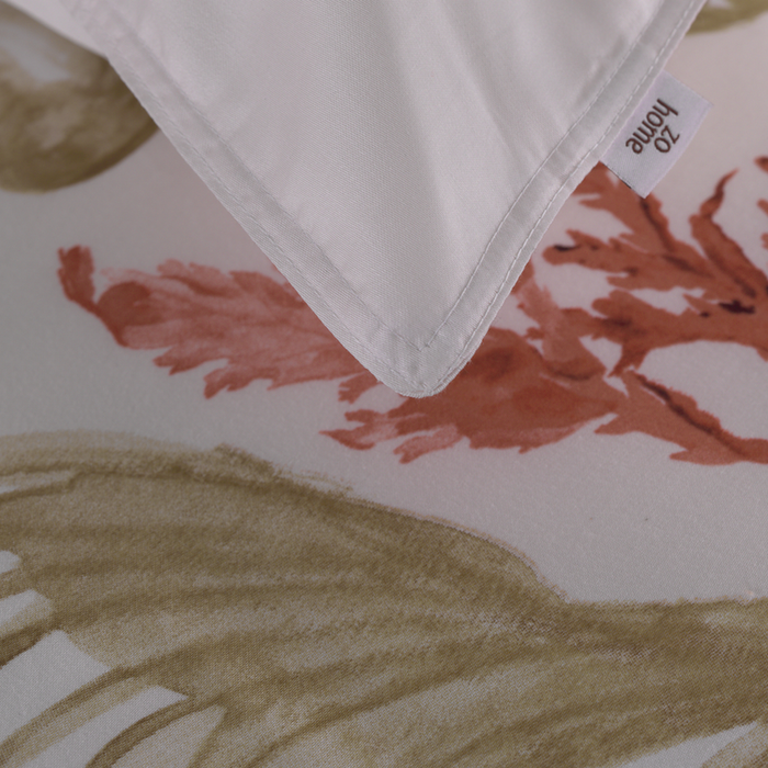 Zo Home Dekbedovertrek Katoen Satijn Guscio - beige