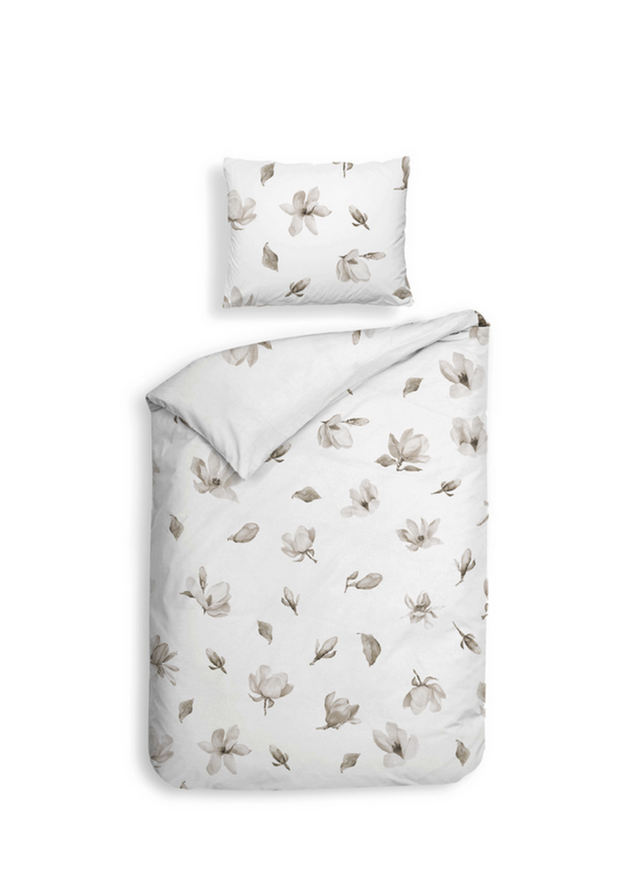 Heckett Lane Dekbedovertrek Katoen Clip-Sheared Rio - White