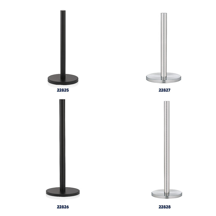 Toiletrolhouder, Voor 3 Rollen, 37 cm, Zwart - Kela | Carta