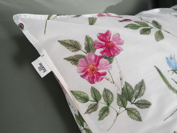 Zo Home Dekbedovertrek Katoen Sierra - white