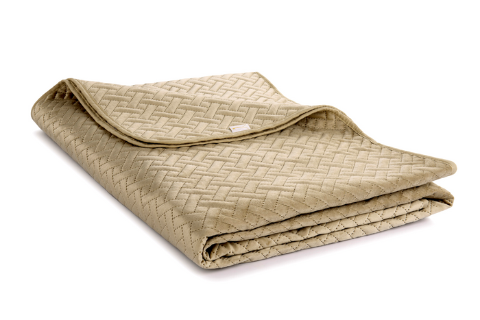 Yellow Bedsprei Audrey - sand