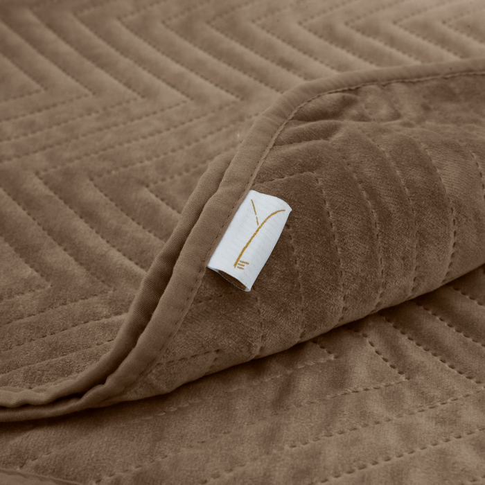 Yellow Bedsprei Madeline - taupe