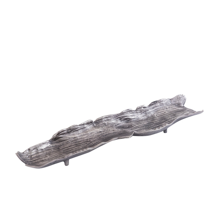 PTMD Lukne Nickle Casted Alu Wavy Bowl Rectangle L