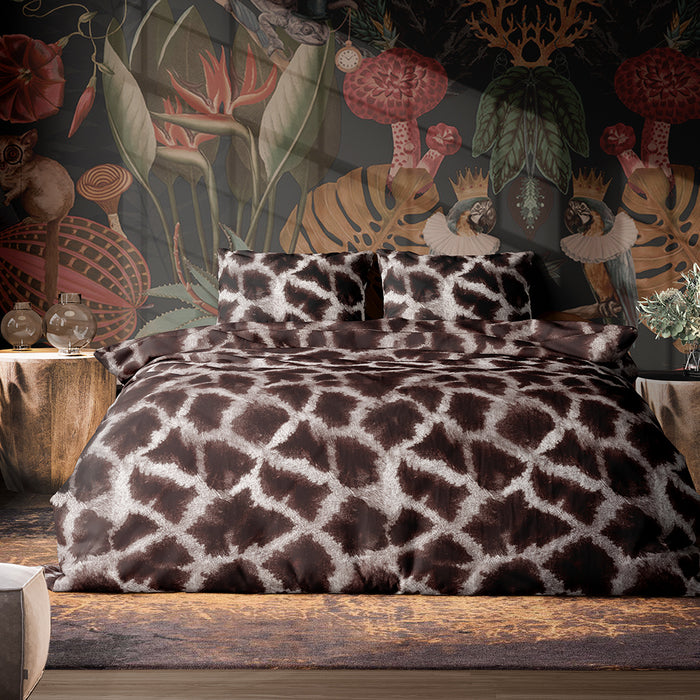 Eleganzzz Dekbedovertrek Ciro - bruin