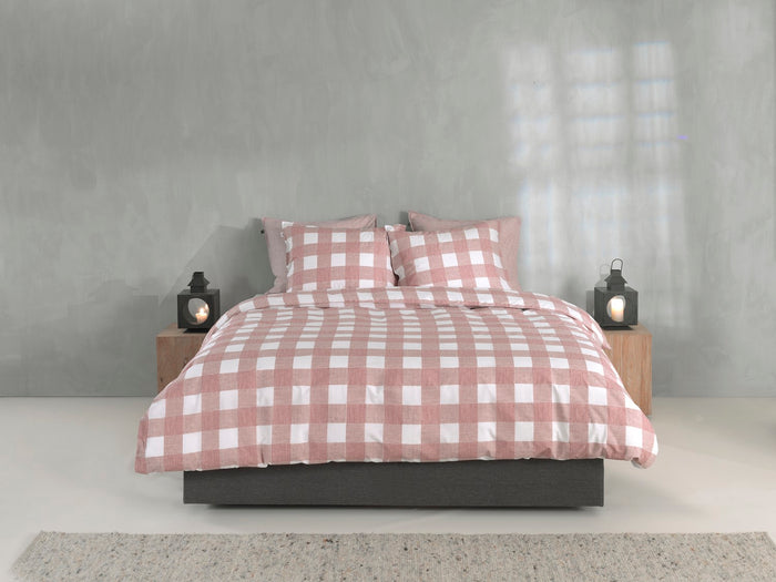 Zo Home Dekbedovertrek Katoen Quattro di Lino - shell nude