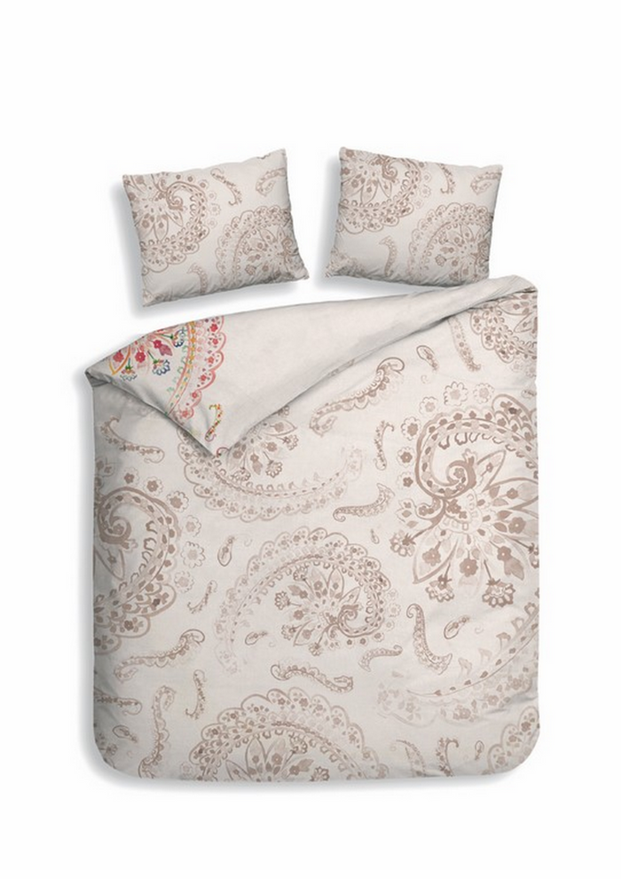 Heckett Lane Dekbedovertrek Katoen Satijn Ruby - natural