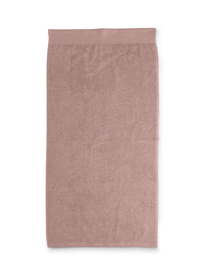 LINNICK Diamond Badstof Handdoek 60x110cm - rose - set van 4