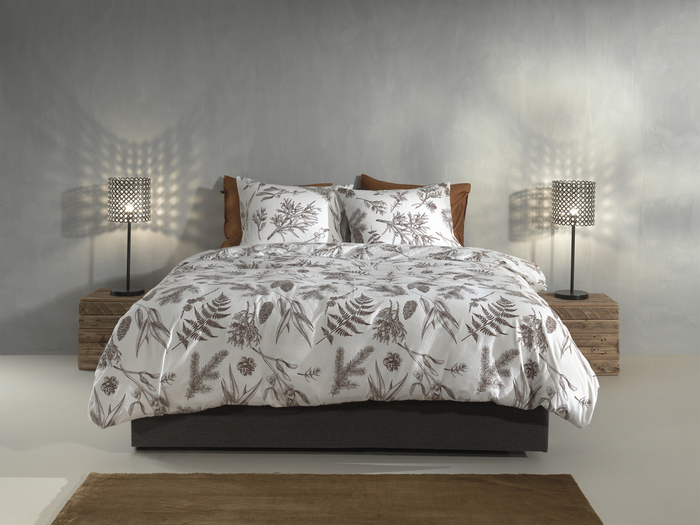 Zo Home Dekbedovertrek Katoen Flanel Esme - white