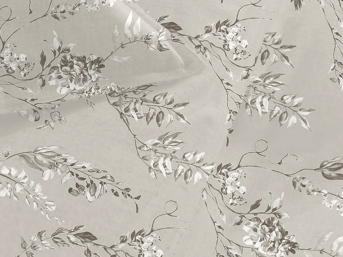 Heckett Lane Dekbedovertrek Flanel Chiara - grey