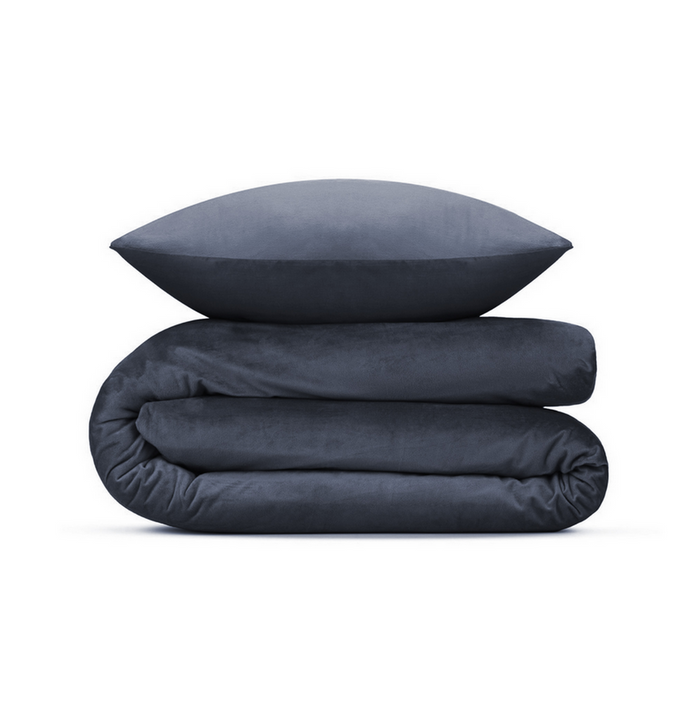 Zo Home Dekbedovertrek Katoen Velluto - night blue