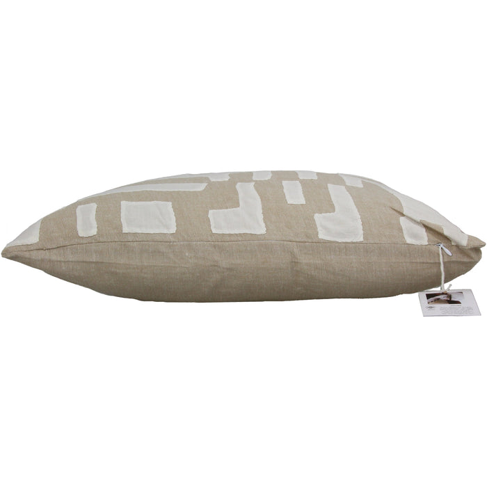 HD Collection Sierkussen Johan - Beige|Creme - Katoen