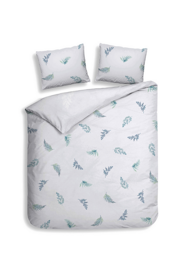 Heckett Lane Dekbedovertrek Katoen Dobby Hailee - white