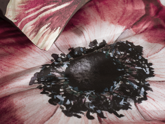 Heckett Lane Dekbedovertrek Katoen Satijn Niall - red